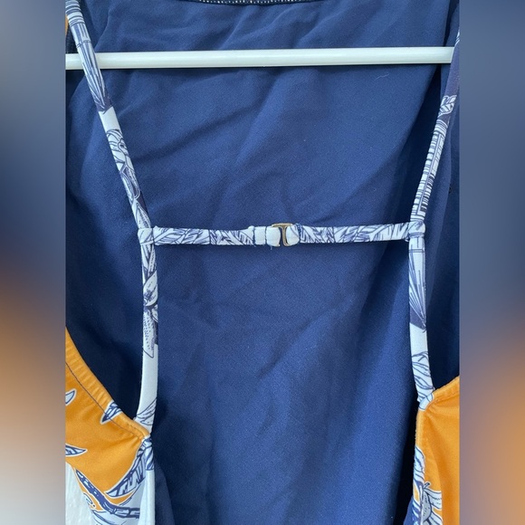 C & A alem dos mares one piece, cheeky, high cut swim suit with strappy back; M - Picture 2 of 7